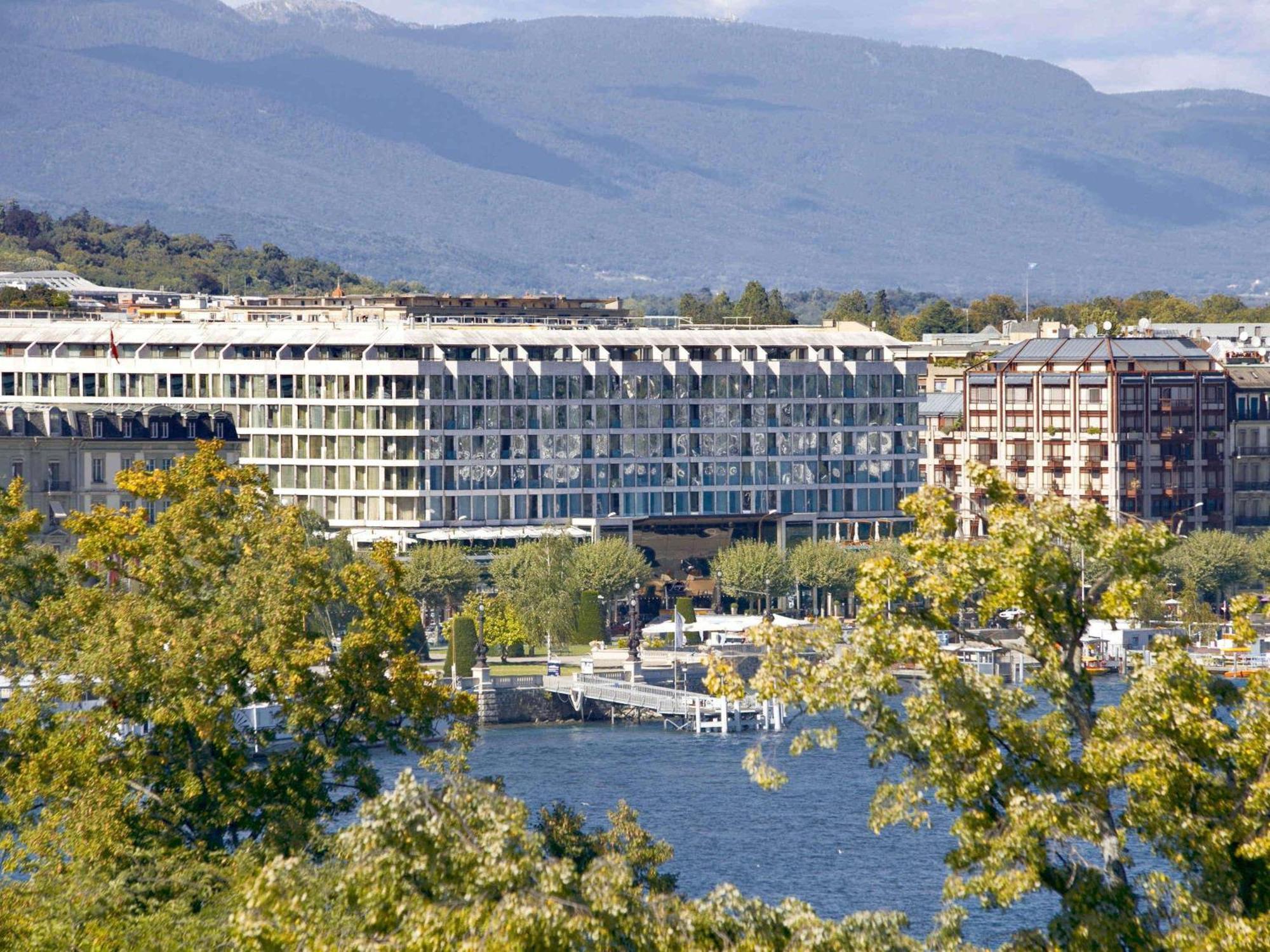 Fairmont Grand Hotel Genf Exterior foto